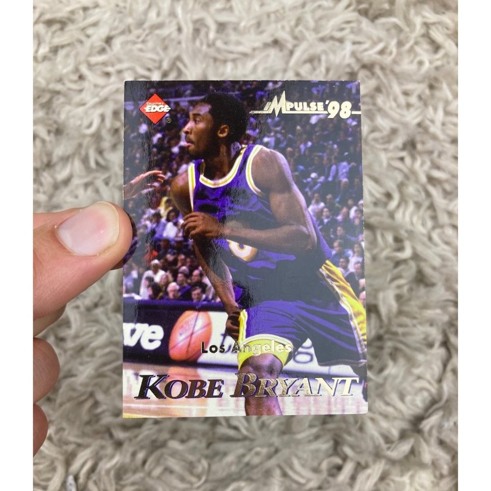 Rare Kobe Bryant 1998 impulse collectors edge basketball card double sided